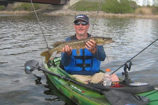 A nice Rideau River pike ...