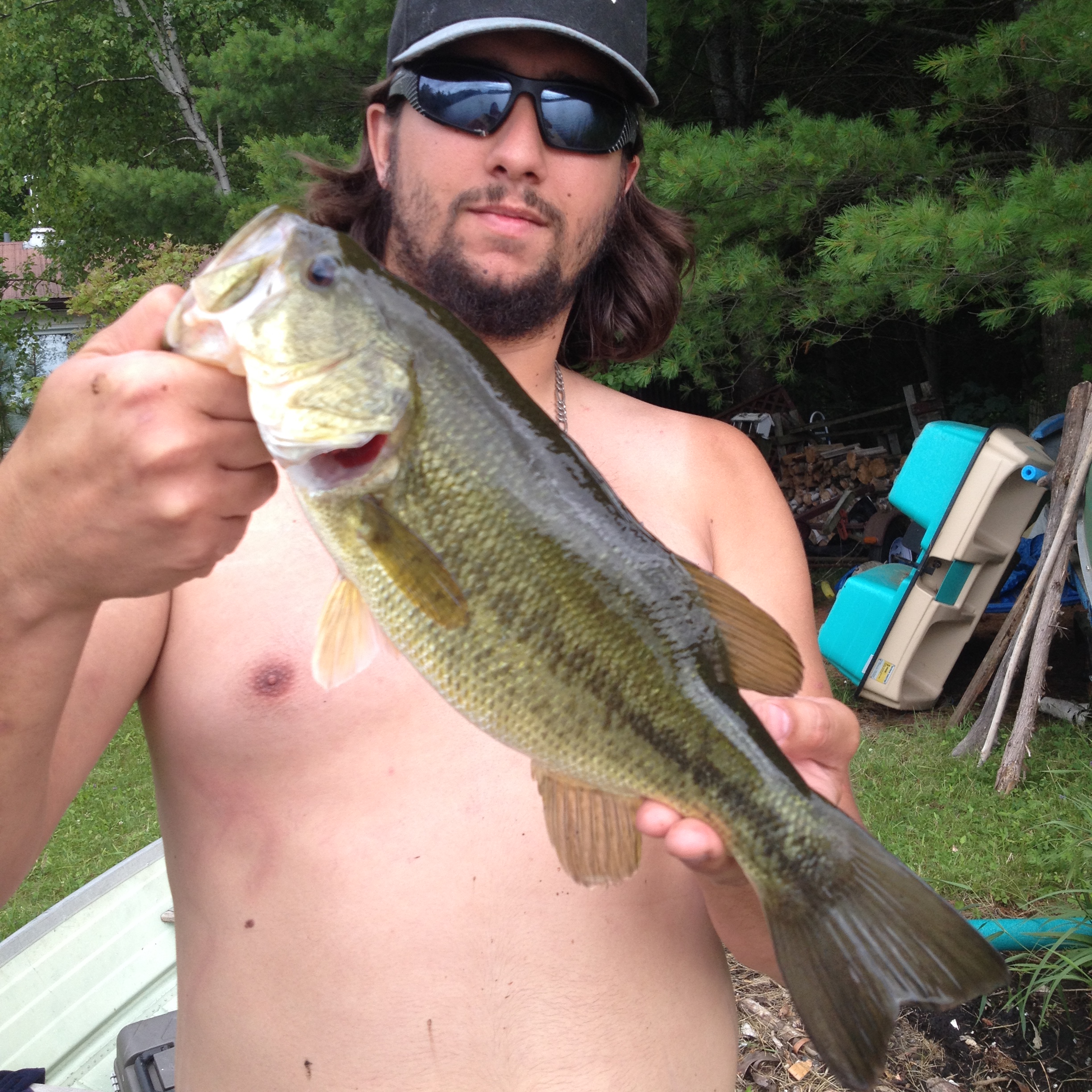 Fishing from a dock can land you some big ones from time to time